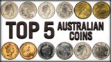 Top 5 Most Valuable Australian Coins Worth MONEY In Your Pocket Change!!
