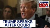 Trump trial video: Former president speaks outside courtroom in New York | LiveNOW from FOX