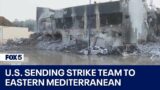 U.S. sending strike team to Eastern Mediterranean after Israel declares war with Hamas