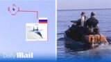 Ukrainian jet-ski commandos launch raid on Putin's naval stronghold inside Crimea