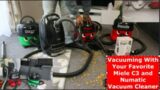 Vacuuming With Your Favorite Miele C3 and Numatic Vacuum Cleaner