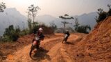 Vietnam Motorcycle Tours, A Dusty Road Is Part Of The Adventure | VietnamOffroad.Com