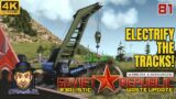 WE BEGIN ELECTRIFYING THE TRACKS! – Workers and Resources Realistic Gameplay – 81