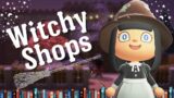 WITCHY SHOPS FOR MY WITCH ISLAND | AUTUMN TOWN FALL TOWN ISLAND | ANIMAL CROSSING NEW HORIZONS