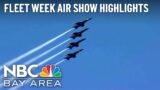 Watch: Highlights from Day 1 of San Francisco Fleet Week air shows