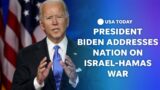 Watch: President Biden to address nation on Israel-Hamas war