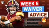 Week 5 Waiver Wire | Players To Target, Drop, and Trade (2023 Fantasy Football)