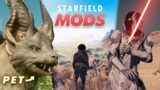 When Starfield Mods Get Creative! (Pets, Battleships , Lightsabers +  MORE! )