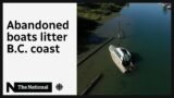 Why 'dead' boats littering B.C.'s coast are so hard to remove