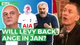 Will Ange Postecoglou and Daniel Levy CLASH over Tottenham transfers in January?