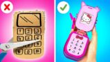 You Won't Believe What My Mom Made with Cardboard! *Unboxing the Cutest Kitty Phone*