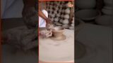clay small basket | terracotta #handpottery #pottery #handycraft #ceramicart #handmade #shortvideo