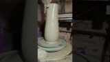 how to make clay flower pot || terracotta showpiece meking.#wheel #clay #art #viral…