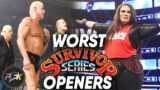 10 Worst Opening Matches In Survivor Series History | partsFUNknown