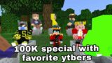 100K special with YouTubers ft:@TechnoGamerzOfficial