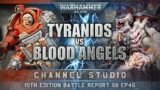 10th Edition Blood Angels vs Leviathan Tyranids Warhammer 40K Battle Report 1750pts