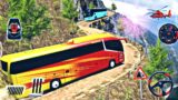 Death Road Coach Bus Simulator 2023 || Offroad Bus Driving Highway Uphill || Unique Games