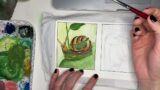 Snail Mail – Art Process – Real Time Sketch and Paint #10