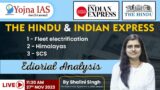 27th November 2023 | The Hindu & Indian Express Editorial Analysis | Fleet electric action Yojna IAS