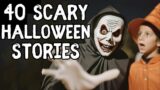 40 SCARY Halloween Stories Narrated | Short Halloween Stories | Scary Stories to Fall Asleep To