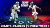 659 | Giants-Raiders Preview Week 9