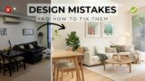 9 Biggest Interior Design Mistakes That Cheapen Your Home & How To Fix Them
