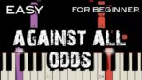 AGAINST ALL ODDS ( LYRICS ) – PHIL COLLINS | SLOW & EASY PIANO
