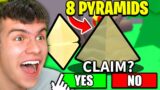 ALL 8 PYRAMID LOCATIONS In Roblox REBIRTH CHAMPIONS X! How To Craft The Sand Amulet!