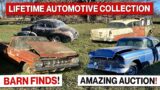 AMAZING Barn Find Auction! Tri-Five Hardtops, 1959 Elcamino, Coupes, Vintage Parts and MORE!