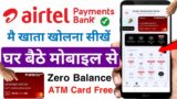 Airtel payment bank account open 2023 Airtel payment bank account open kaise kare | Airtel bank
