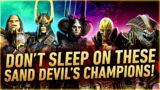 All The Best Champions for Sand Devil Necropolis Every Stage I Raid Shadow Legends