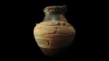 Ancient Terracotta Pot Final Jomon Period circa 500 BC.
