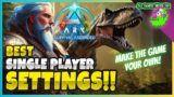 Ark Survival Ascended – Best Single Player Settings!