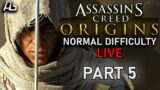 Assassin's Creed Origins | Normal Difficulty – Part 5 (LIVE)