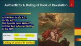 Authenticity & Dating of the Book of Revelation