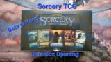 BETA IS HERE FINALLY! Sorcery TCG: Beta Box Opening