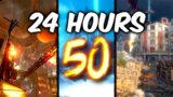 BLACK OPS 3 "ZOMBIES" ROUND 50 ON EVERY ZOMBIES MAP IN 24 HOURS!