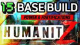 BUILDING FORTIFICATIONS & POWER | in humanitz – HumanitZ #humanitz #zombiesurvival