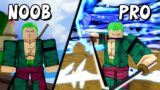 Becoming ZORO For 24 Hours and Obtaining the NEW True Triple Katana in Blox Fruits!