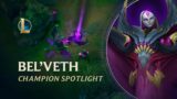Bel’Veth Champion Spotlight | Gameplay – League of Legends
