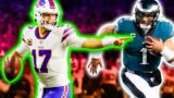 Buffalo Bills vs OVERRATED Eagles LIVE Reaction!