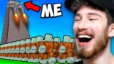 Building a Level 999999 ZOMBIE DEFENSE BASE In Roblox