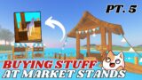 CHECKING OUT MARKET STANDS + BUYING STUFF! | Wild Horse Islands