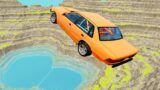 Cars vs Leap of Death – BeamNG Drive #112 | Defying Gravity and Fate! | Gameweon