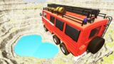 Cars vs Leap of Death BeamNG.drive #500