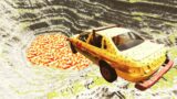 Cars vs Leap of Death Hot Lava – BeamNG.drive #550