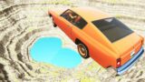 Cars vs Leap of Death! Unbelievable Stunts in BeamNG.drive! #497