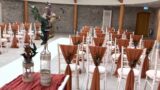 Ceremony Wedding Setup – Terracotta