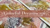 Colorful Dreamscape: Creating with Kuretake Gansai Tambi Art Tutorial