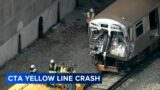 Commuters navigate CTA Yellow Line suspension after train crash